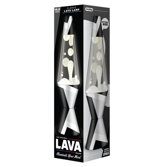 14.5″ Lava Lamp Polygonal White Tone - US 7779