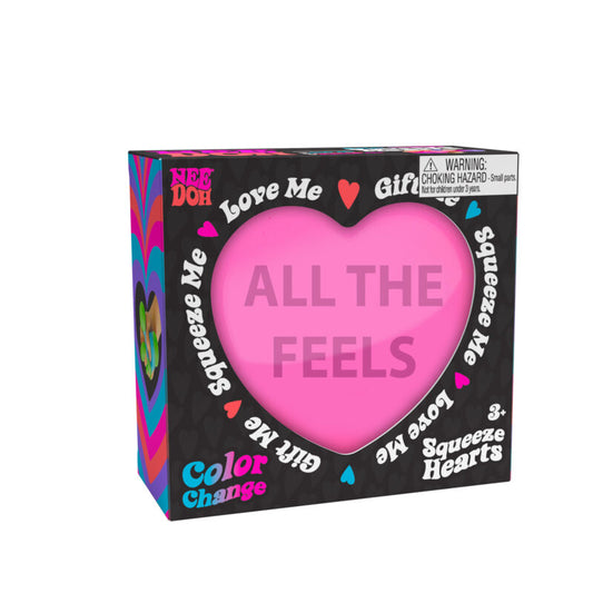 NeeDoh Color Change Squeeze Heart - US 2889