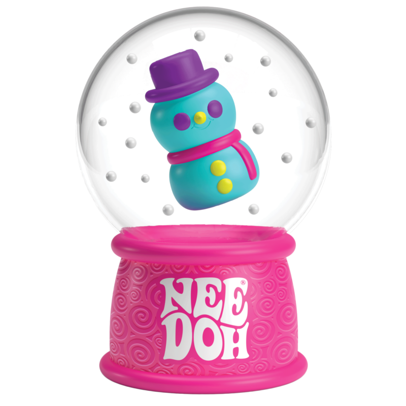 NeeDoh Squish N Flow Snow Globe - US 7794