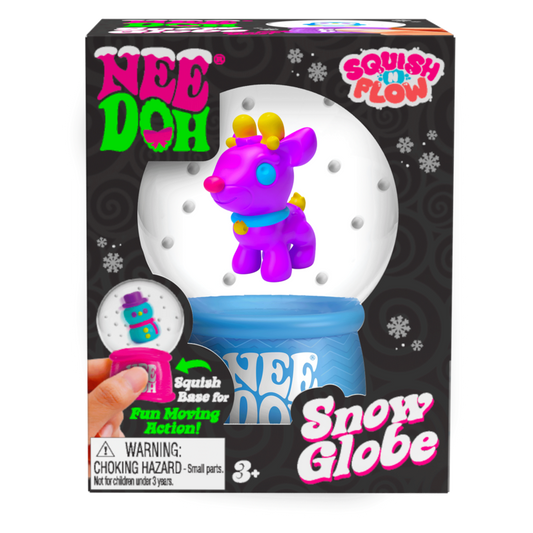 NeeDoh Squish N Flow Snow Globe - US 7794
