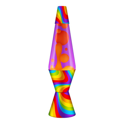 14.5″ Lava Lamp Flowing Color Bands - US 1911