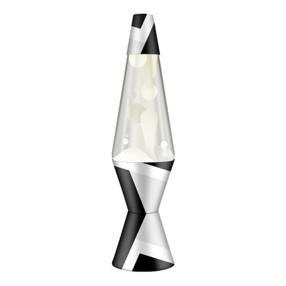 14.5″ Lava Lamp Polygonal White Tone - US 7779