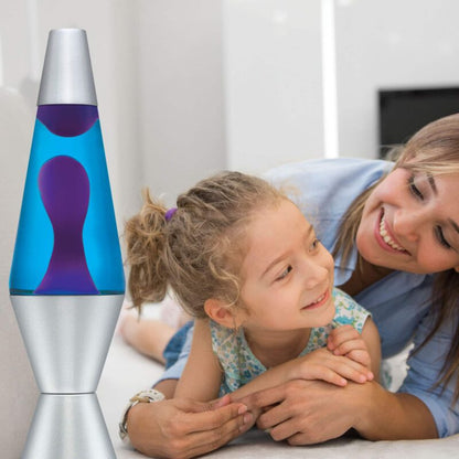 14.5″ LAVA Lamp – Purple/Blue/Silver - US 5876