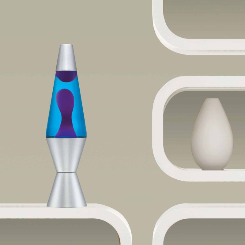 14.5″ LAVA Lamp – Purple/Blue/Silver - US 5876