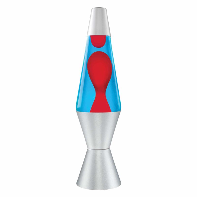 14.5″ LAVA Lamp – Red/Blue/Silver - US 8250