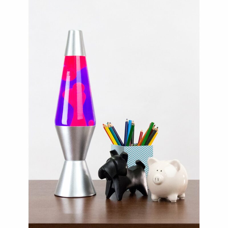 14.5” LAVA Lamp – Pink/Purple/Silver - US 7949