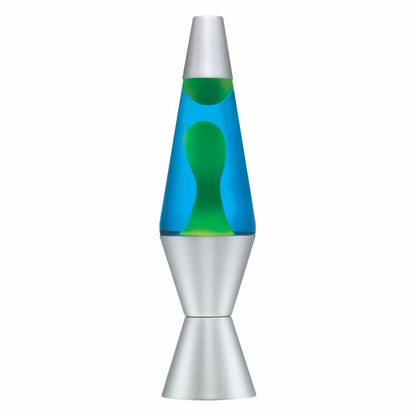 14.5” LAVA Lamp – Yellow/Blue/Silver - US 8558