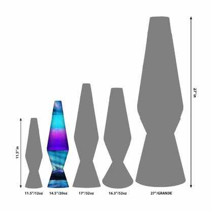 14.5″ LAVA Lamp Colormax Northern Lights – Glitter - US 1399