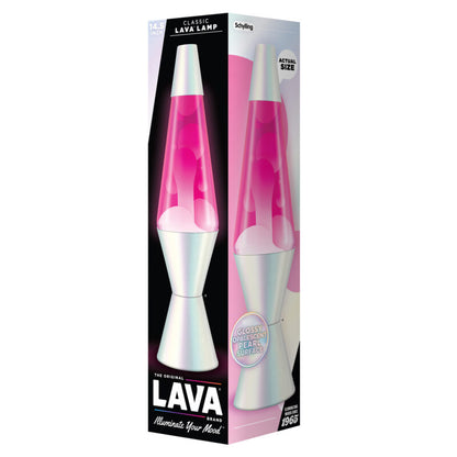 14.5″ Lava Lamp Opalescent Pearl - US 7313