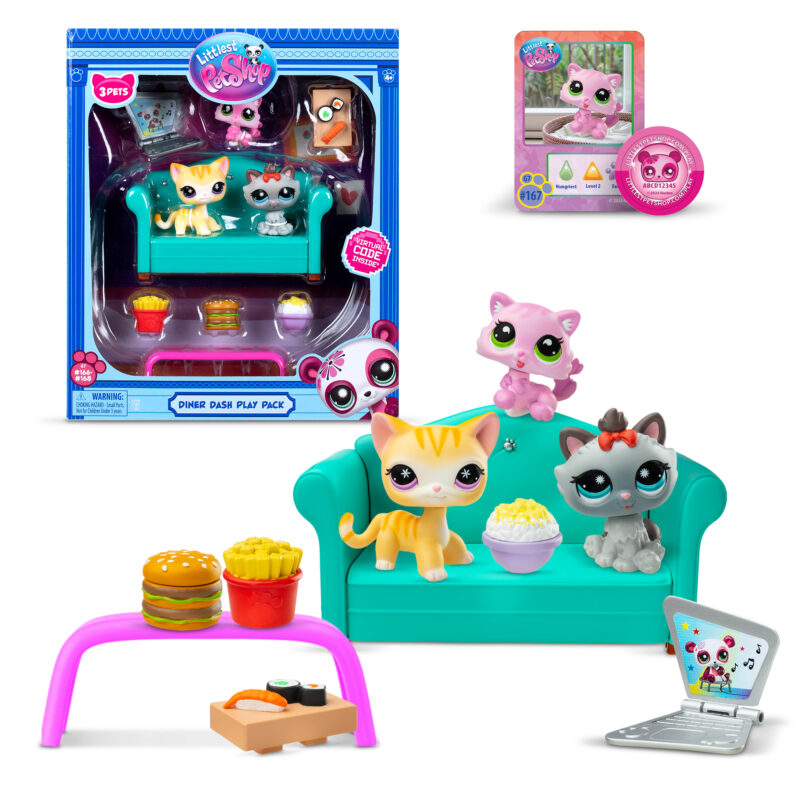 Littlest Pet Shop Diner Dash Play Pack - US 9934