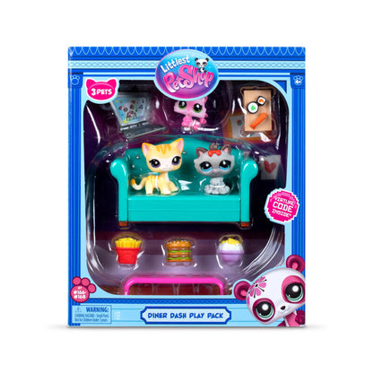 Littlest Pet Shop Diner Dash Play Pack - US 9934