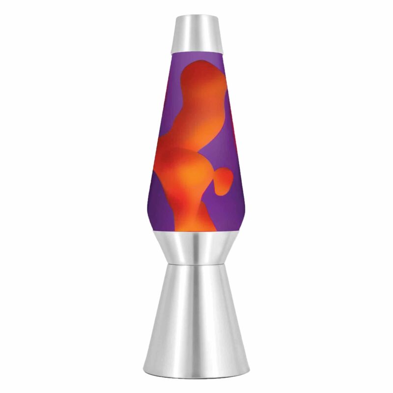 27″ LAVA Lamp Grande – Yellow/Purple/Silver - US 5863