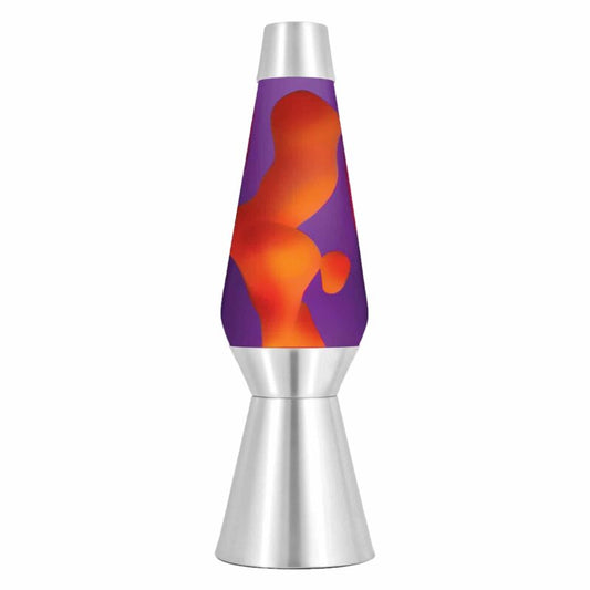 27″ LAVA Lamp Grande – Yellow/Purple/Silver - US 5863