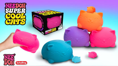 Super NeeDoh Cool Cats - US 2138