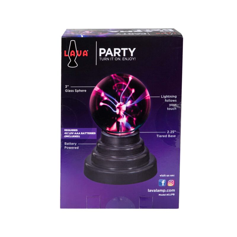 3” LAVA Lamp Plasma Ball - US 6097