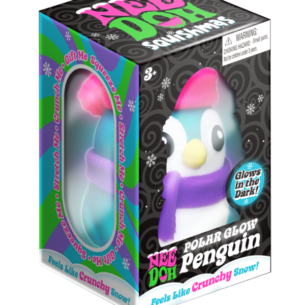NeeDoh Polar Glow Penguin - US 1881