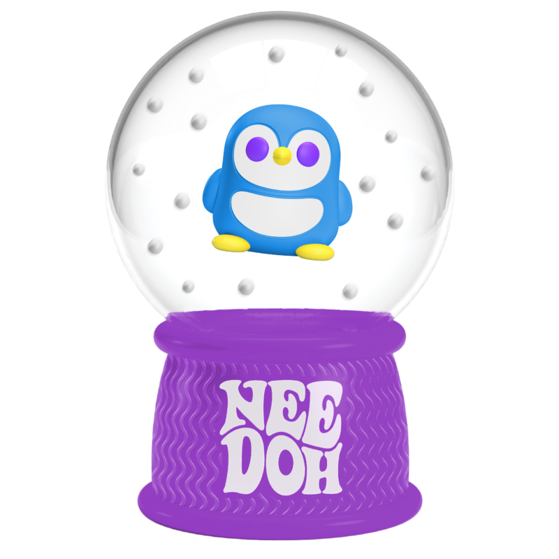 NeeDoh Squish N Flow Snow Globe - US 7794