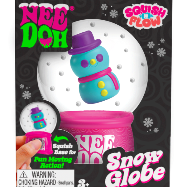 NeeDoh Squish N Flow Snow Globe - US 7794