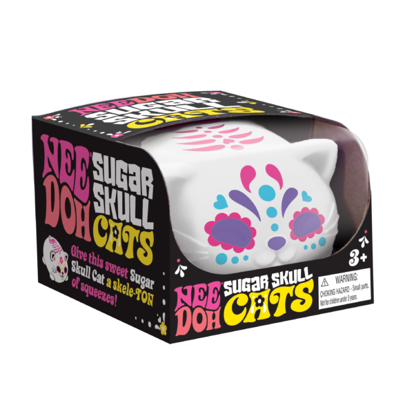 NeeDoh Sugar Skull Cats - US 4089