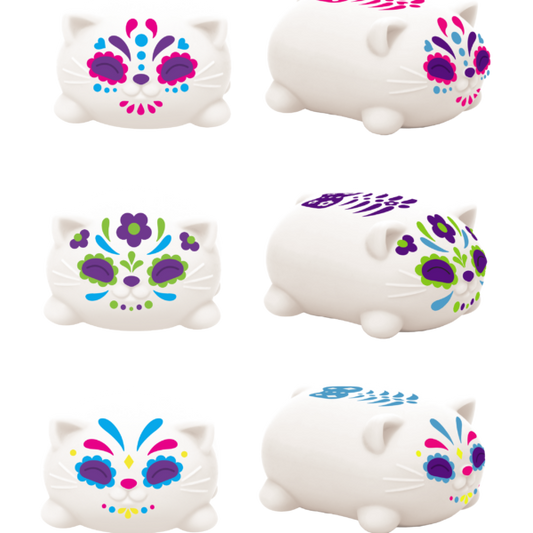 NeeDoh Sugar Skull Cats - US 4089
