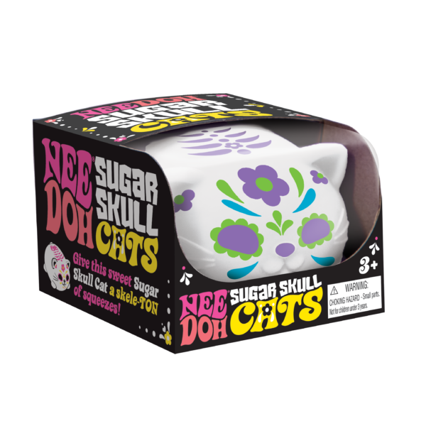 NeeDoh Sugar Skull Cats - US 4089