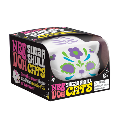 NeeDoh Sugar Skull Cats - US 4089